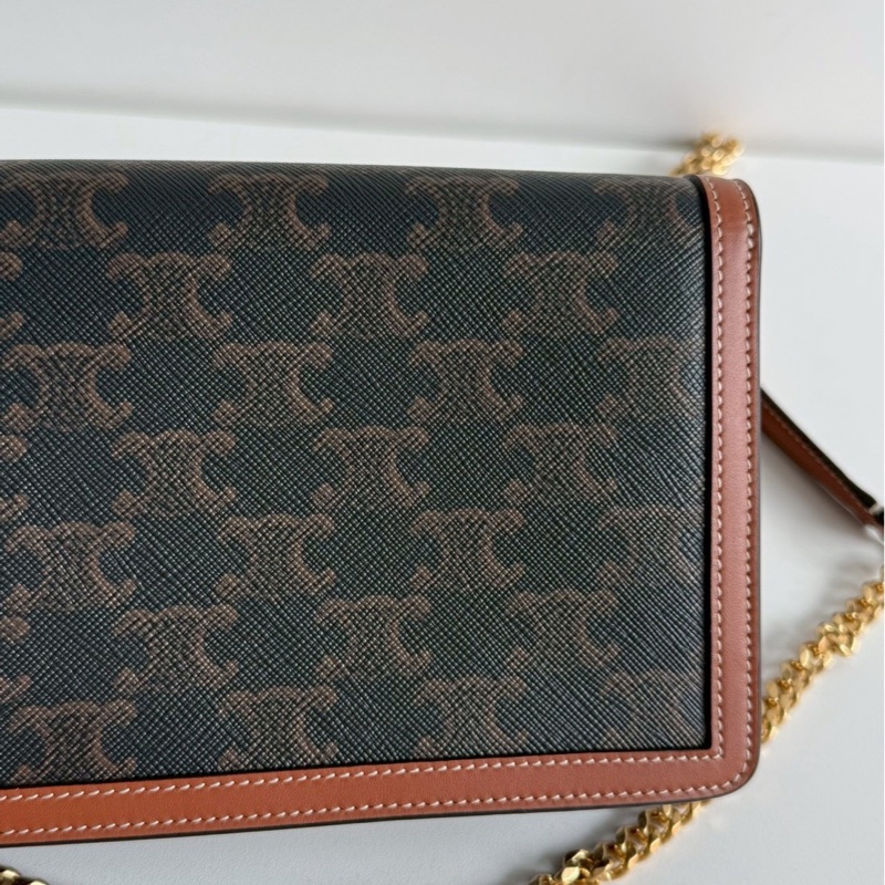 99新🆕 Celine 瑟琳 Margo 凱旋門老花 WOC-11