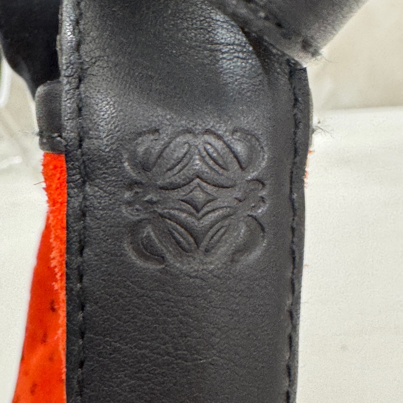 Loewe 羅意威 Anagram 麂皮單肩包 中古 二手 vintage-9