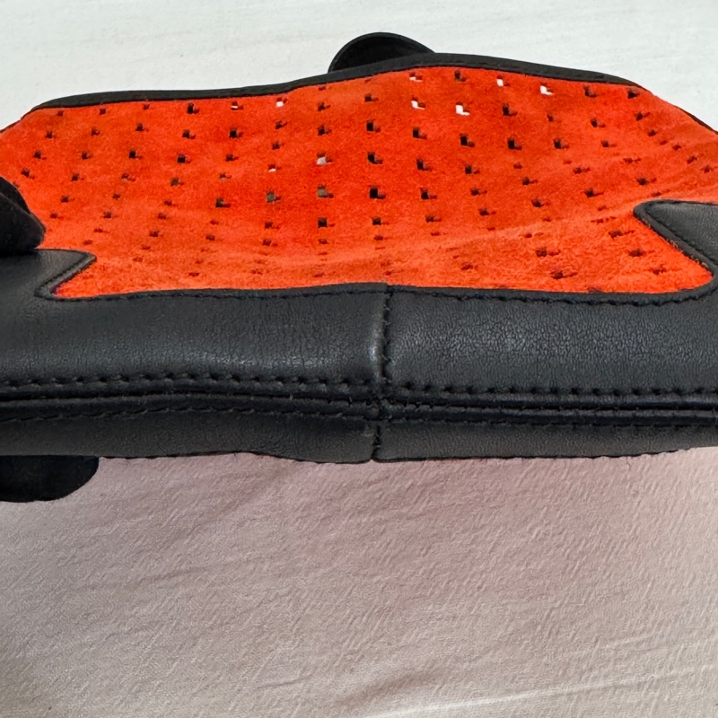 Loewe 羅意威 Anagram 麂皮單肩包 中古 二手 vintage-12