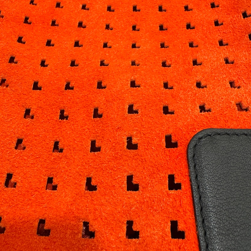 Loewe 羅意威 Anagram 麂皮單肩包 中古 二手 vintage-18