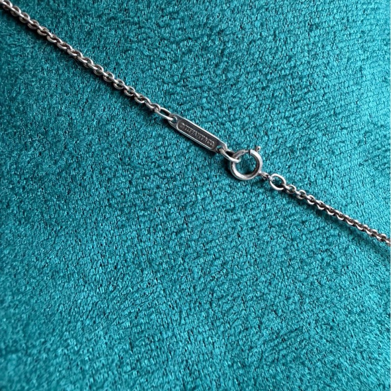 蒂芙尼純銀 頸鏈 項鏈 羅馬數字 立體方塊 Tiffany & Co. Tiffany & Co. Atlas cube pendant necklace in sterling silver純銀項鍊 925-15