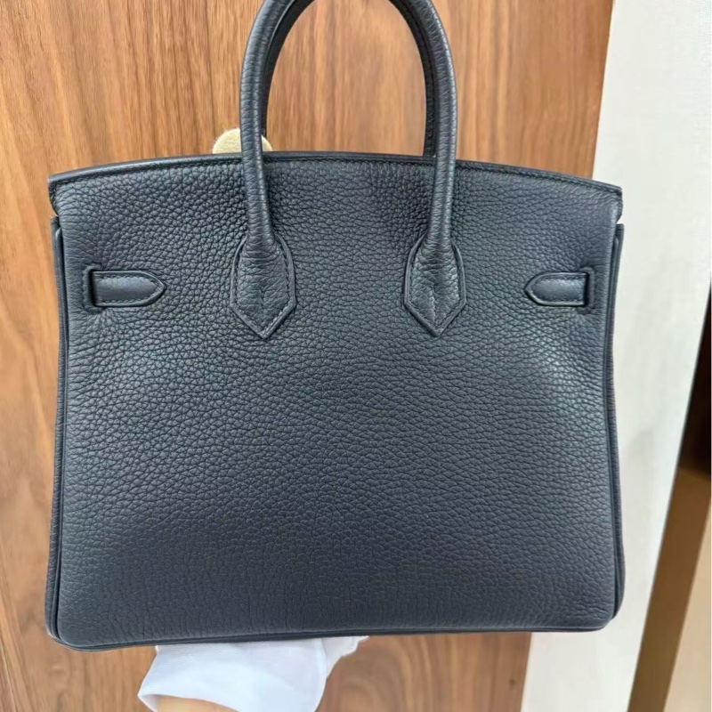 愛馬仕 Hermes Birkin25 黑金 玫瑰金扣 Togo皮 Z刻 全套有票-1