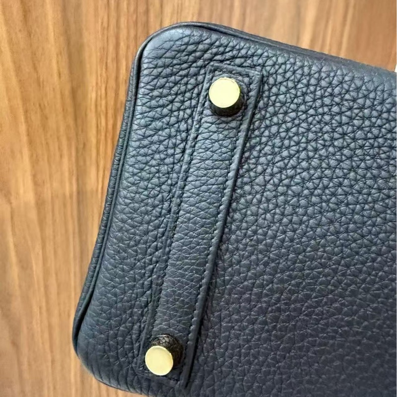 愛馬仕 Hermes Birkin25 黑金 玫瑰金扣 Togo皮 Z刻 全套有票-3