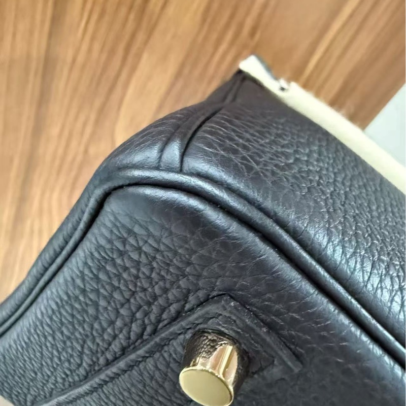 愛馬仕 Hermes Birkin25 黑金 玫瑰金扣 Togo皮 Z刻 全套有票-5
