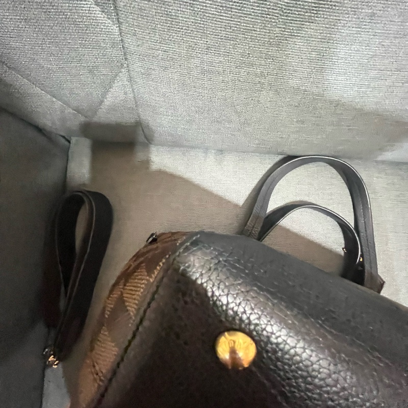 LOUIS VUITTON LV 路易威登 棕色 棋盤格 塗層帆布 Hyde Park 兩用包-21