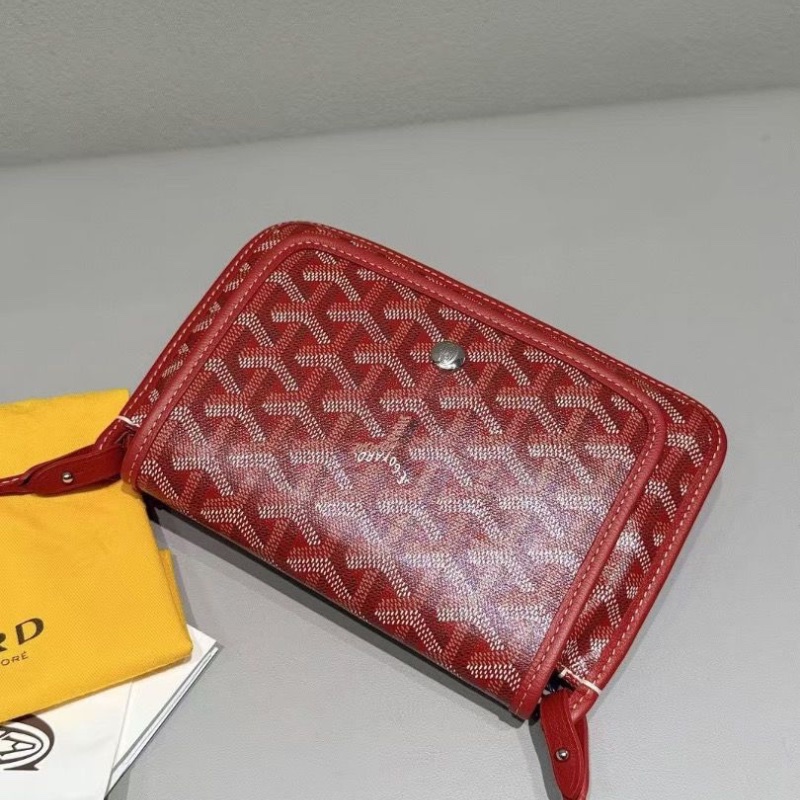 Goyard Plumet woc 紅色 信封包20.5x2.5x14cm 95新 配件塵袋-6