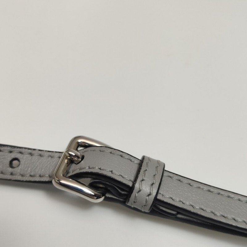 Miu Miu Grace Lux系列牛皮拼色字母Logo斜挎包單肩包-12