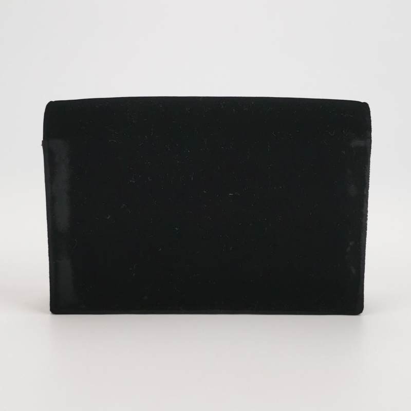 Saint Laurent Kate凱特包小號羊皮絨布鑽扣YSL標誌斜挎包單肩包-4