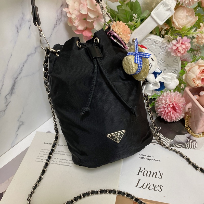 𝙿𝕣𝕒𝕕𝕒降落傘束口包小水桶包🏅-8