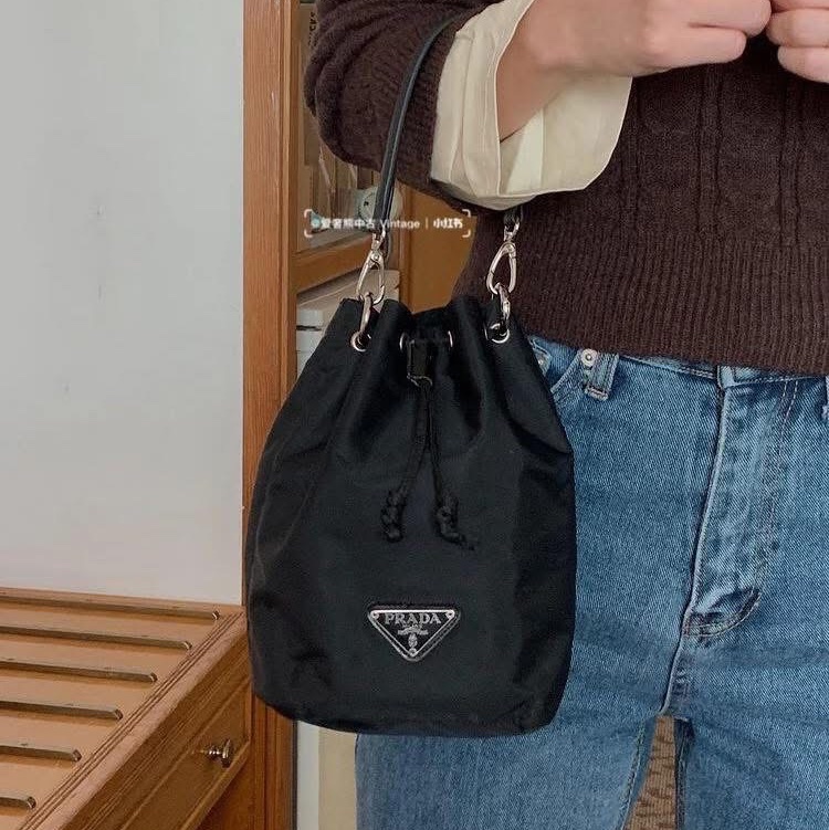 𝙿𝕣𝕒𝕕𝕒降落傘束口包小水桶包🏅-18