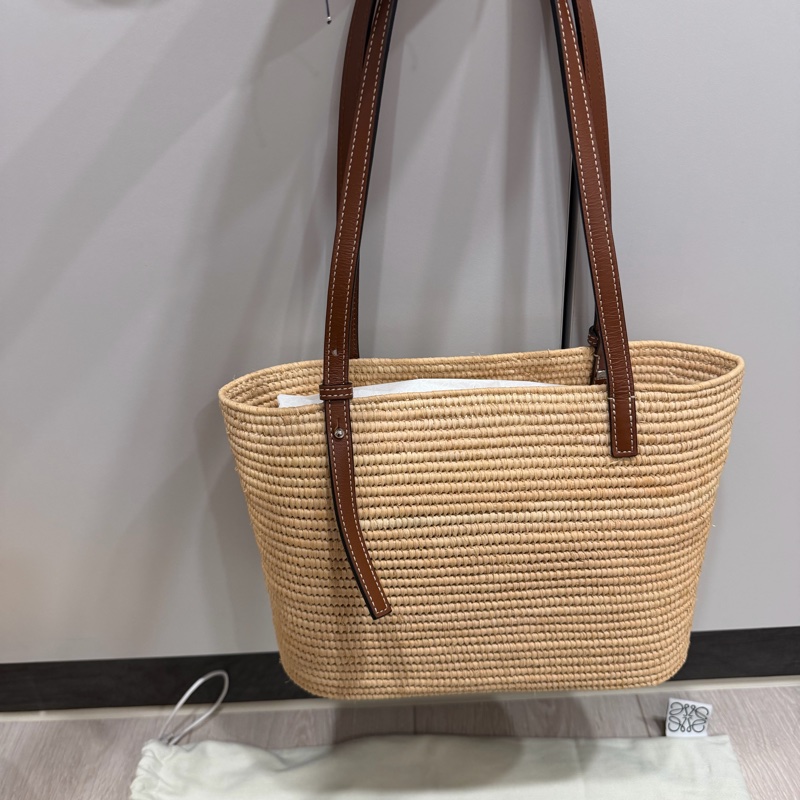 Loewe拉菲草肩背手提包-7