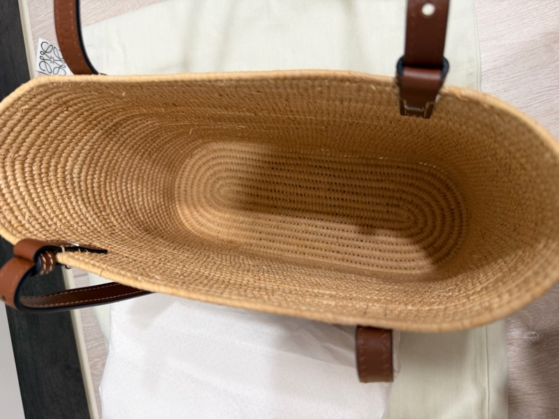 Loewe拉菲草肩背手提包-9