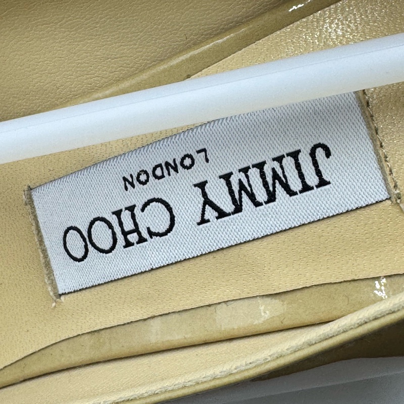 閒置新 Jimmy Choo裸色高跟鞋 37碼 附件:塵袋-6