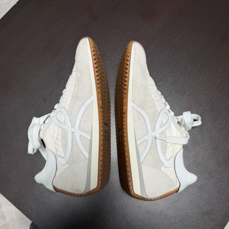 LOEWE 羅意威 flow Runner 德訓鞋 白色 38碼-3