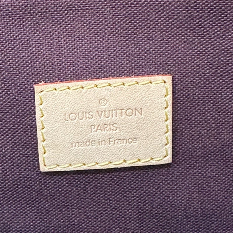 LV M42268 原花金釦前口袋拉鏈托特包-51