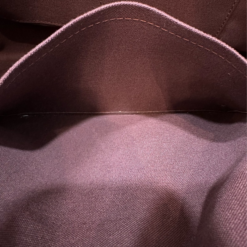 LV M42268 原花金釦前口袋拉鏈托特包-52