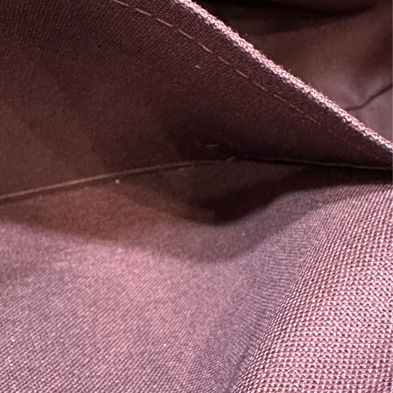 LV M42268 原花金釦前口袋拉鏈托特包-53