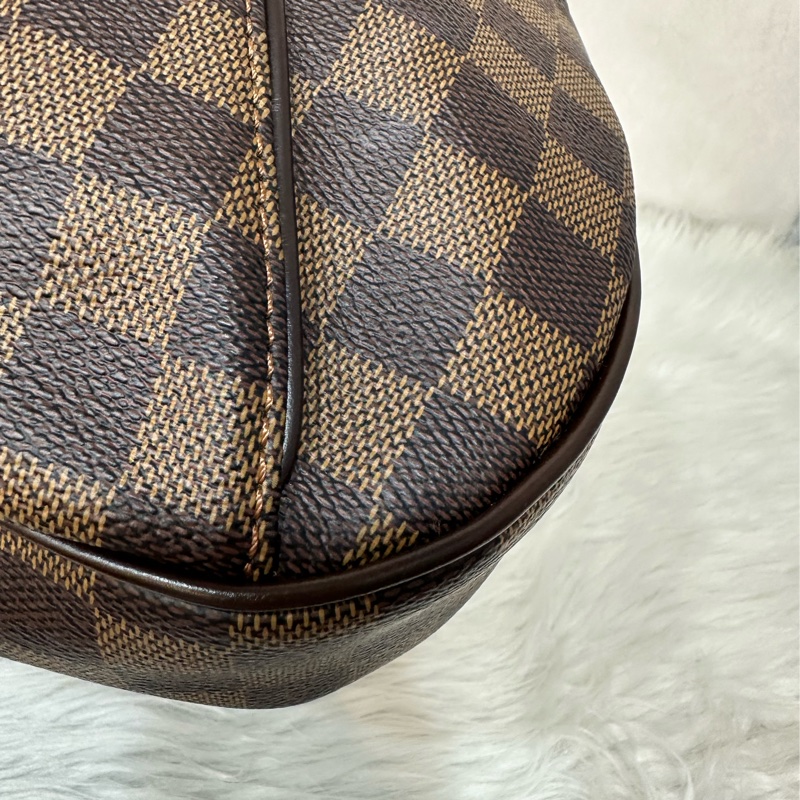 LV N48180 咖啡棋盤格金牌肩背包-12