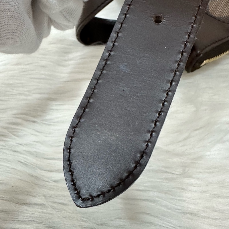 LV N48180 咖啡棋盤格金牌肩背包-27