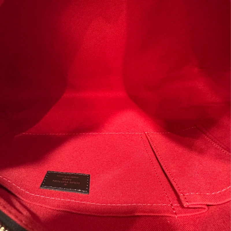 LV N48180 咖啡棋盤格金牌肩背包-37