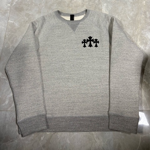 Chrome Hearts 灰色尼龍梵文十字衛衣