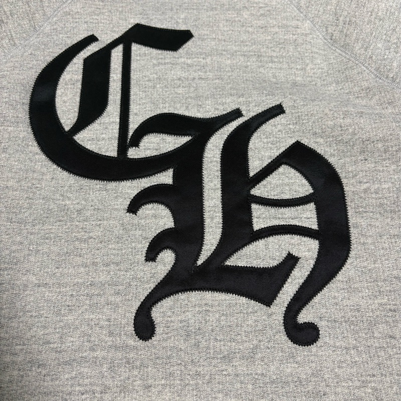 Chrome Hearts 灰色尼龍梵文十字衛衣-4