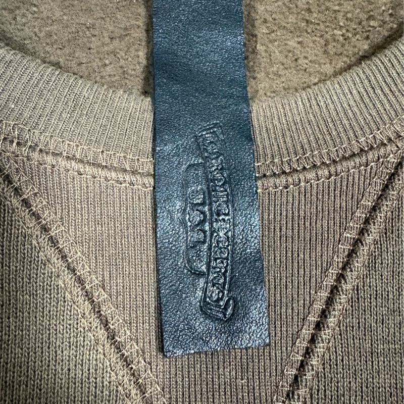 Chrome Hearts 摩卡刺繡梵文銀牌Logo衛衣-2