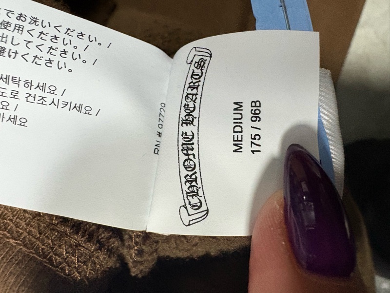 Chrome Hearts 摩卡刺繡梵文銀牌Logo衛衣-5