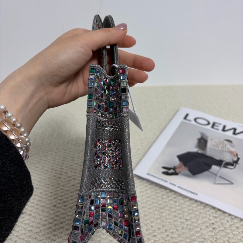 Dior迪奧mini彩鑽托特包-2