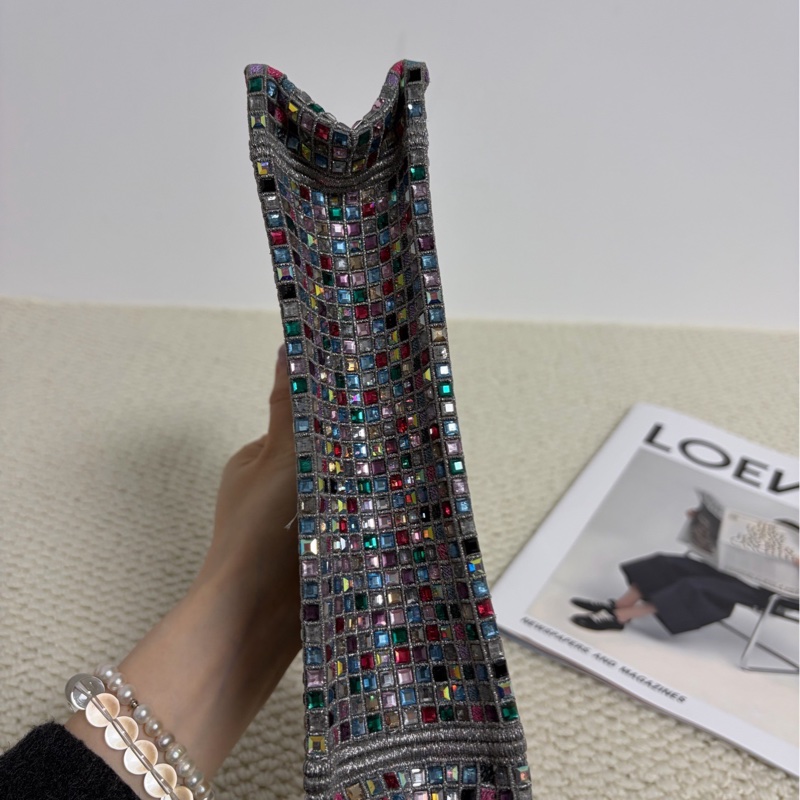 Dior迪奧mini彩鑽托特包-5