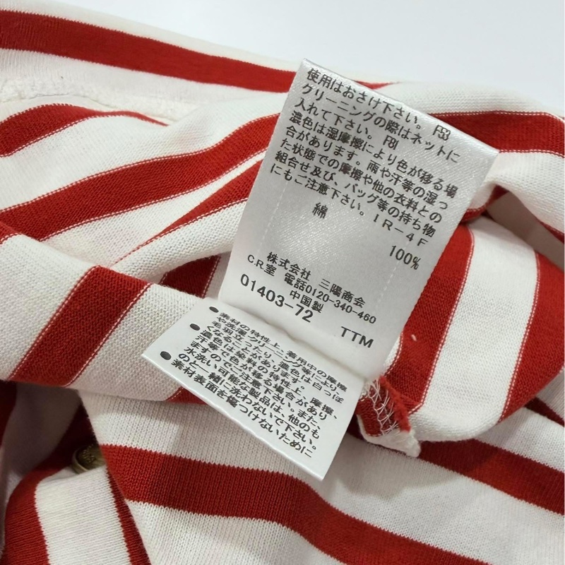 BURBERRY 金扣橫條戰馬口袋洋裝-9
