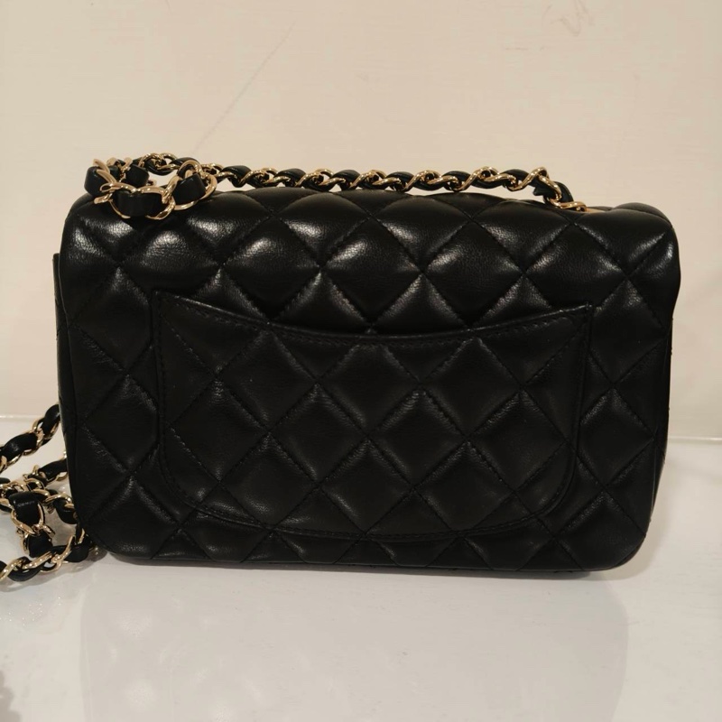 🈶購證 #閒置帶膜 #全配🉑送禮 香奈兒Cf20淡金扣口蓋包 櫃上漲近2️⃣0️⃣萬-5