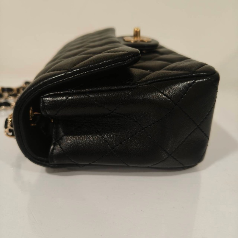 🈶購證 #閒置帶膜 #全配🉑送禮 香奈兒Cf20淡金扣口蓋包 櫃上漲近2️⃣0️⃣萬-7