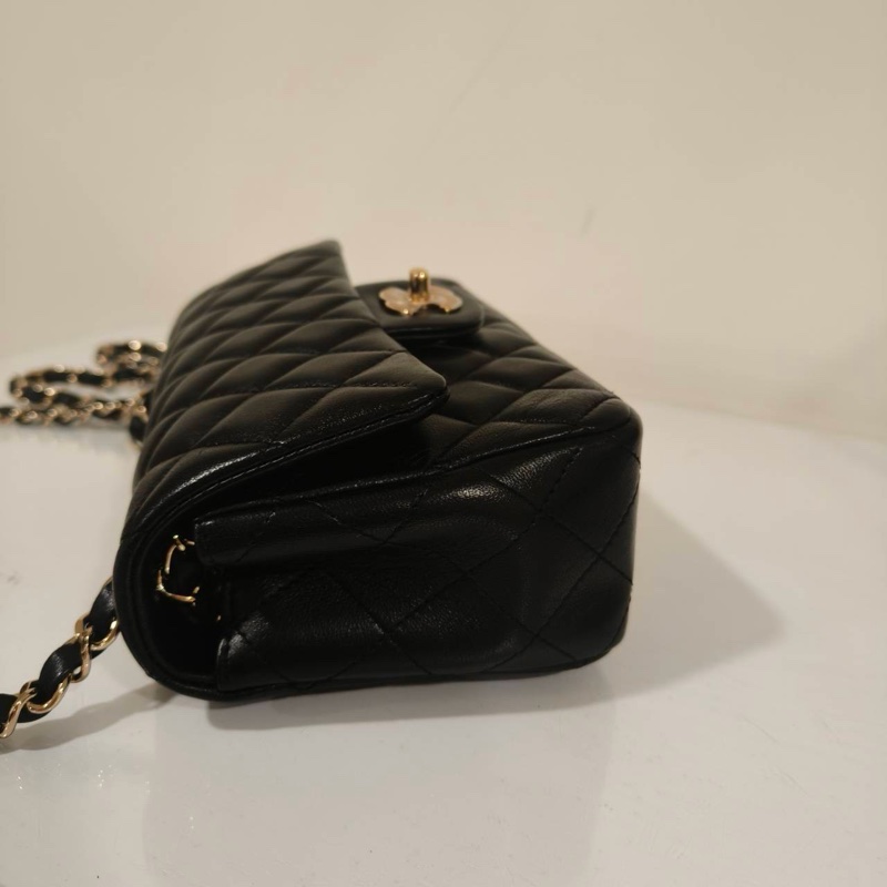 🈶購證 #閒置帶膜 #全配🉑送禮 香奈兒Cf20淡金扣口蓋包 櫃上漲近2️⃣0️⃣萬-8