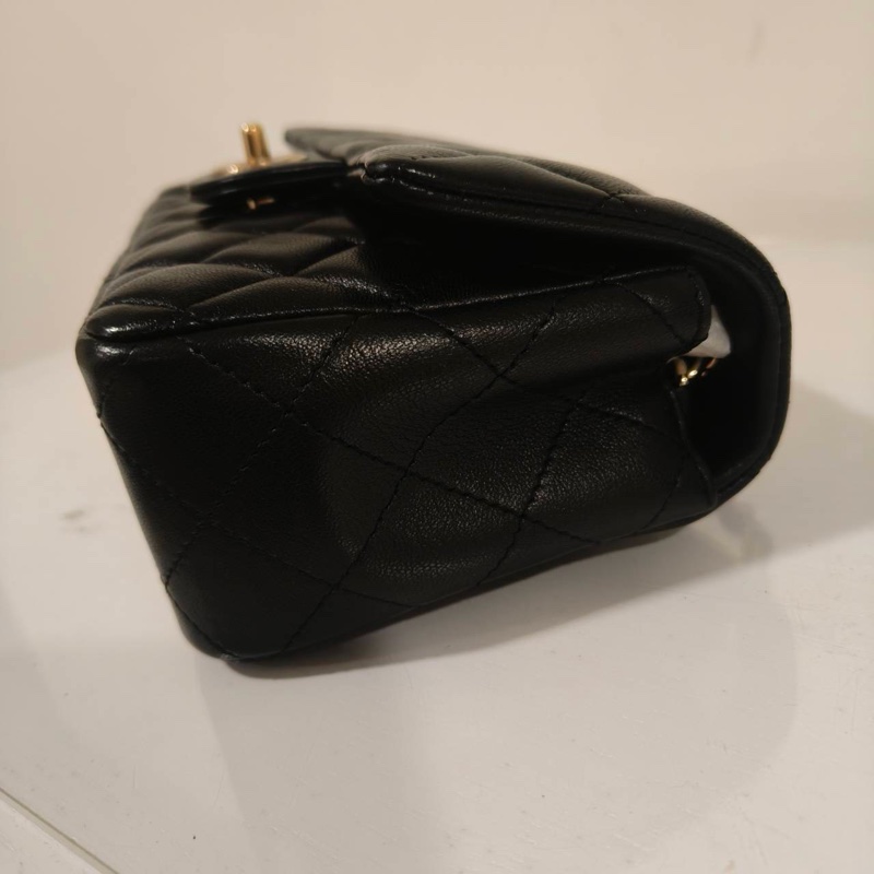 🈶購證 #閒置帶膜 #全配🉑送禮 香奈兒Cf20淡金扣口蓋包 櫃上漲近2️⃣0️⃣萬-12