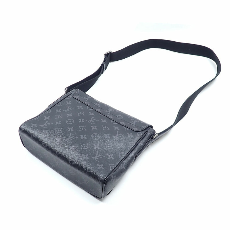 路易威登 Monogram Eclipse District PM 男士單肩包 M45272-1