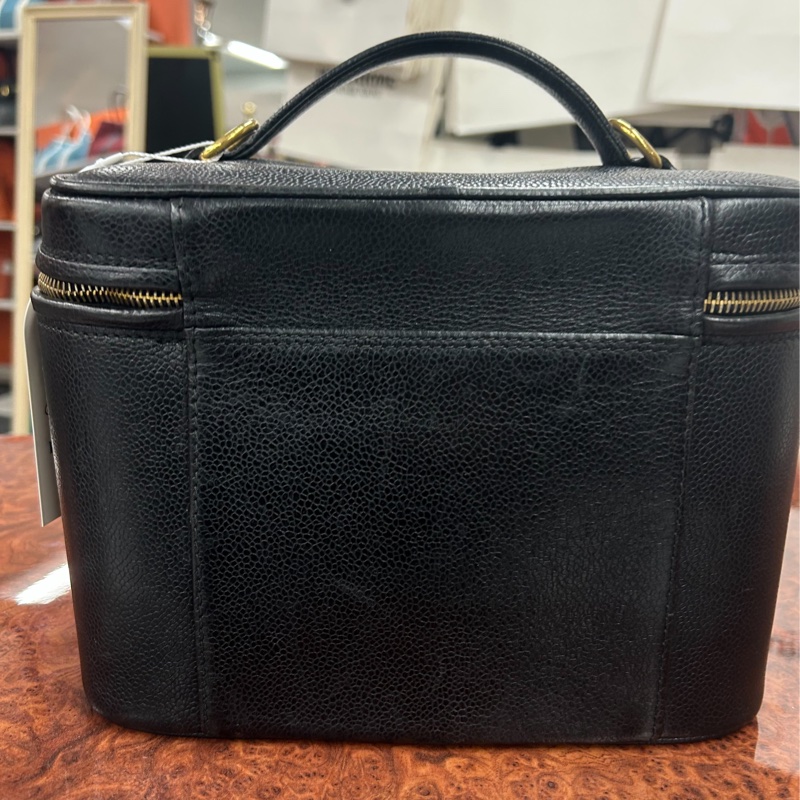 Chanel vintage vanity case 化妝包-5