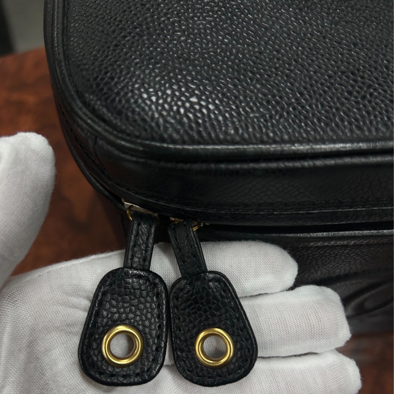 Chanel vintage vanity case 化妝包-9