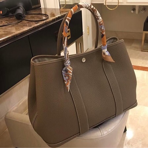 愛馬仕 花園GP 36公分大象灰