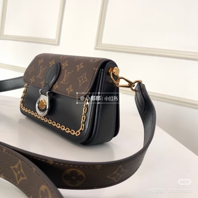 #閒置全配🈶購證 #秀款 LV NEO SAINT CLOUD老花郵差包 芯片款-5