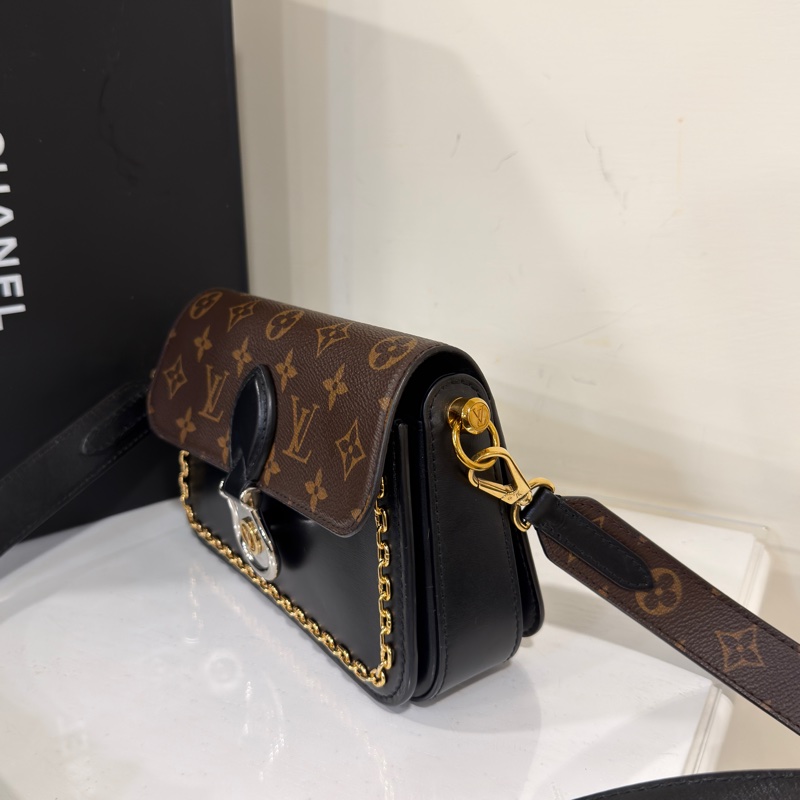 #閒置全配🈶購證 #秀款 LV NEO SAINT CLOUD老花郵差包 芯片款-6