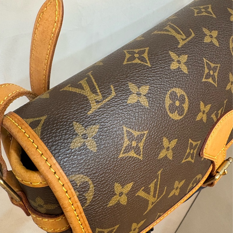 LV 老花 馬鞍包-3