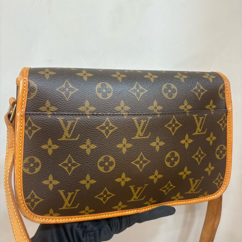 LV 老花 馬鞍包-7