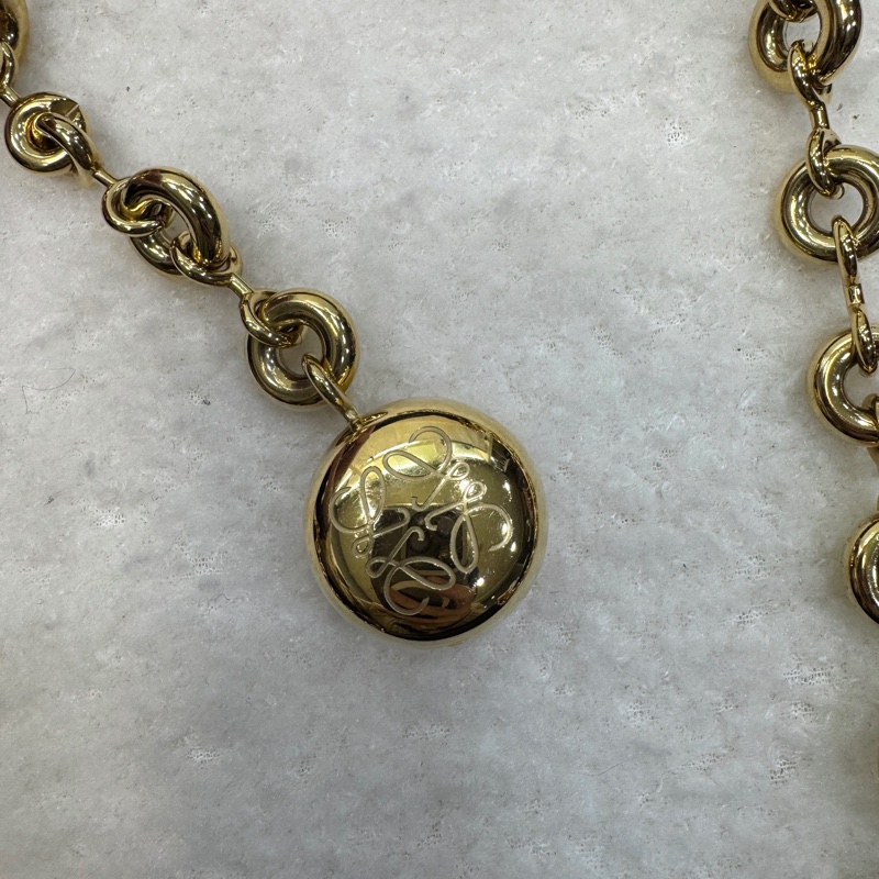 羅伊威垃圾袋LOEWE黑金納帕小羊皮Squeeze甜甜圈鏈條HOBO BAG中A914Q37X01-30