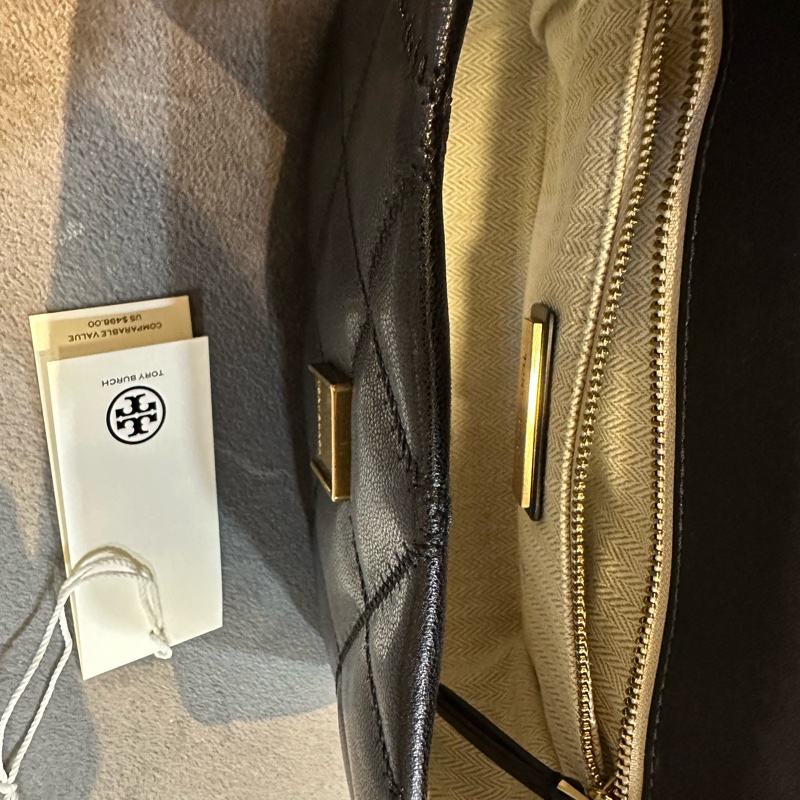 TB Willa 菱格紋手提斜背包-5