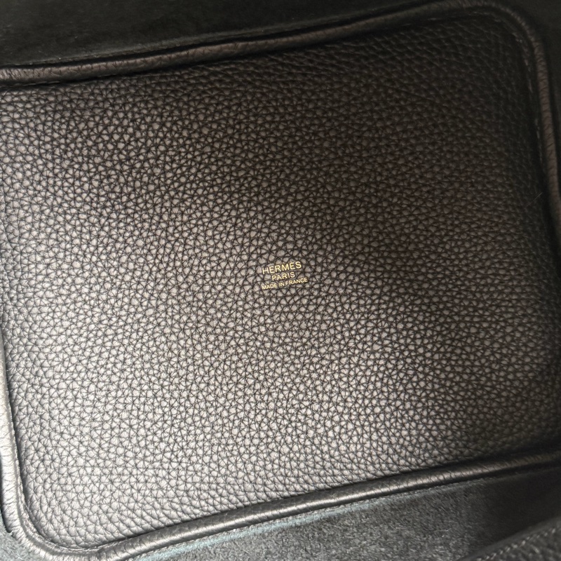 （全新品）愛馬仕 Picotin 22 黑金-21