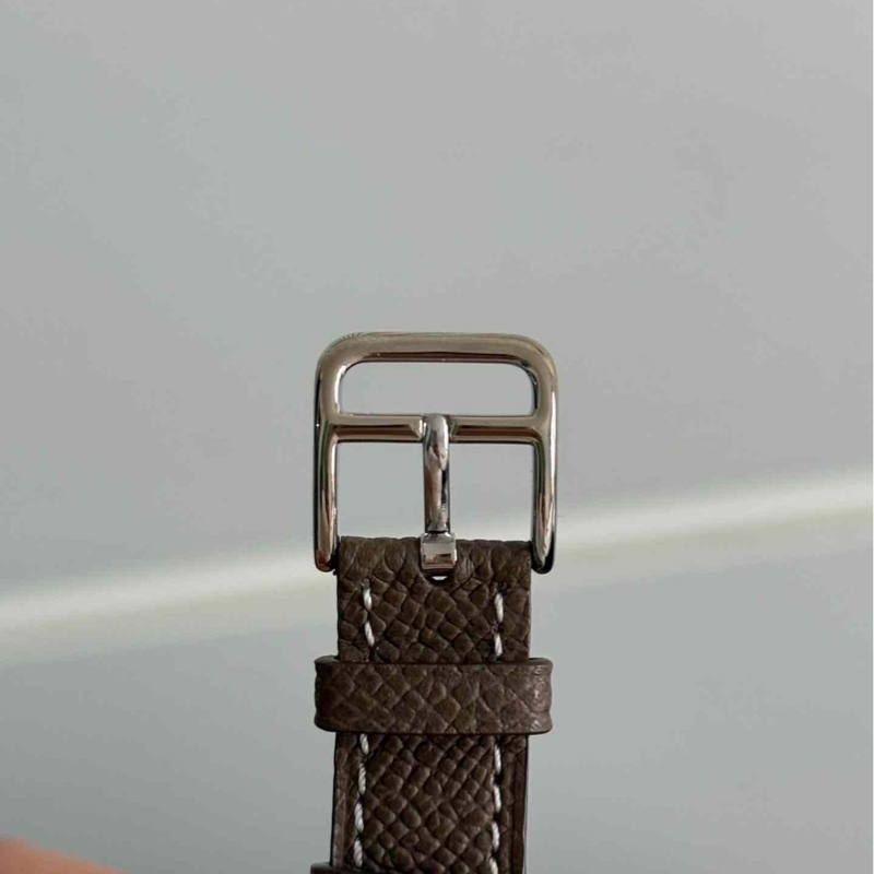 【長期主義✨可以帶一輩子❤️】愛馬仕 Hermes H HOUR HH1.210.石英 不鏽鋼 後鑲鑽-8