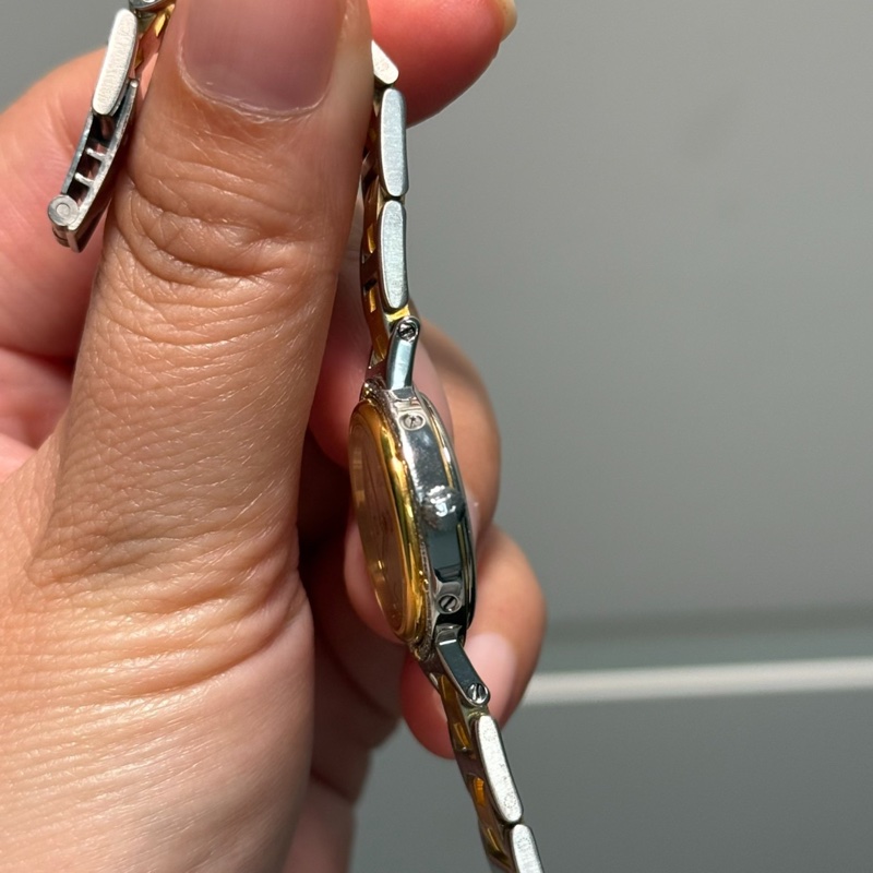 【🆘跟不要錢一樣😭 Coach的價錢買Hermes】愛馬仕 Hermes CLIPPER CL4.220.130/3752 石英 不鏽鋼鍍金 24毫米-8