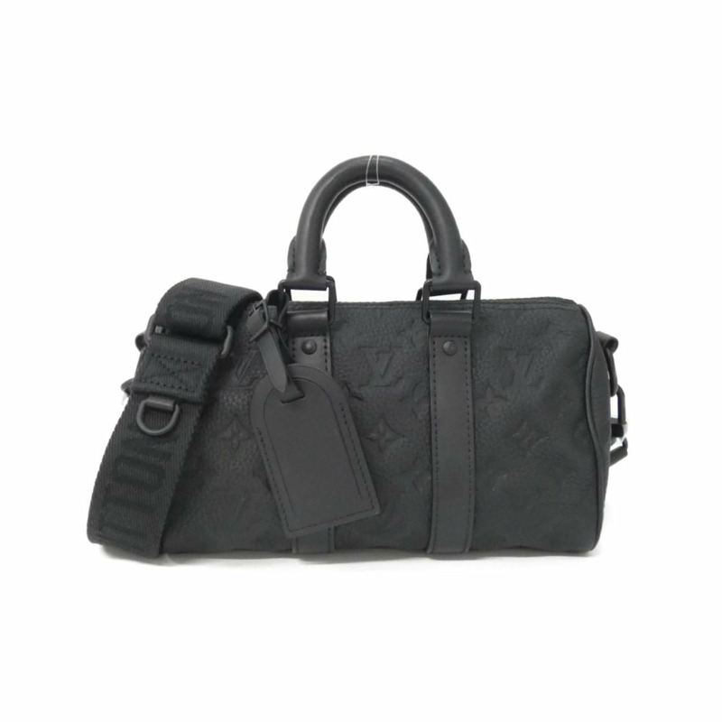 路易威登 Taurillon Monogram Keepall Bandoulière 25cm M20900 波士頓包-0