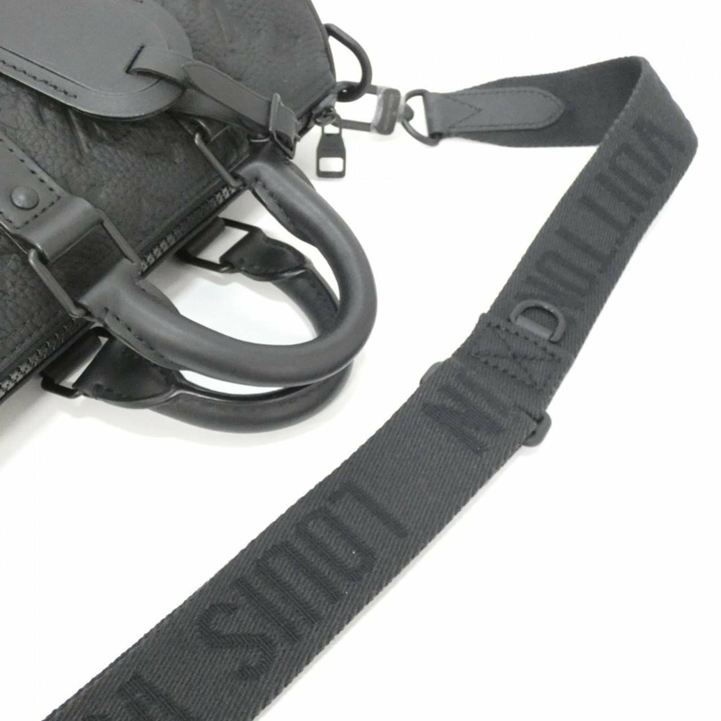 路易威登 Taurillon Monogram Keepall Bandoulière 25cm M20900 波士頓包-3